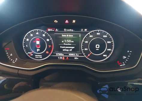 2018 Audi A4 2.0T Premium/2.0T Tech Premium из США, поврежденный, VIN WAUENAF46JA227838